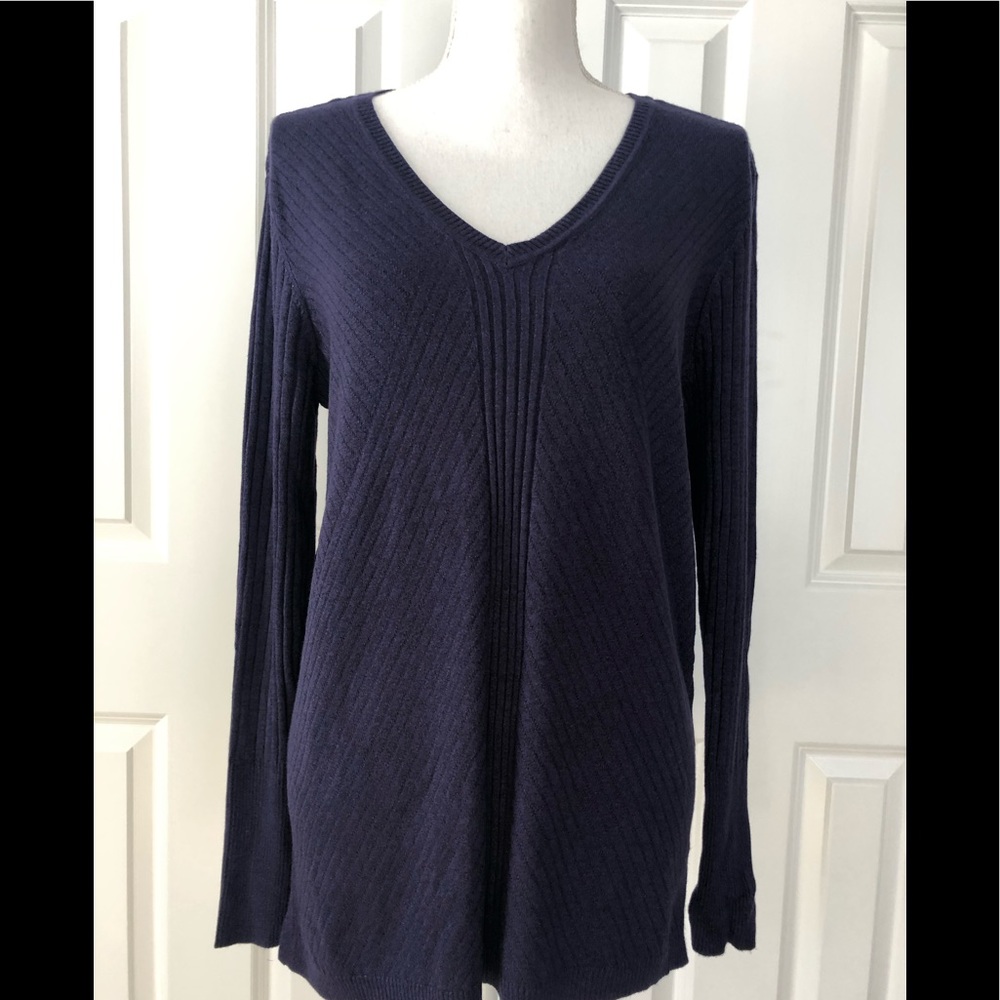 Apt 9 Ribbed Purple Sweater